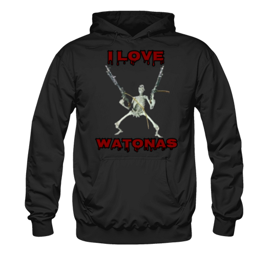 I LOVE WATONAS Polerón canguro