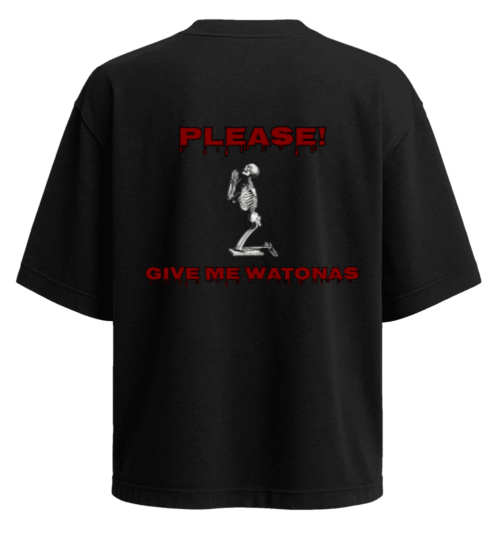 I LOVE WATONAS polera Oversize 280grs