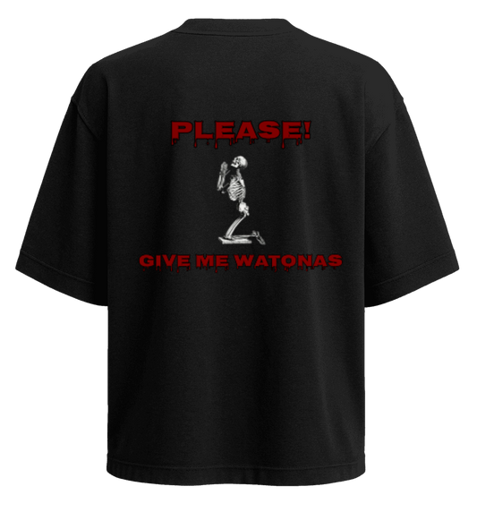 I LOVE WATONAS polera Oversize 280grs