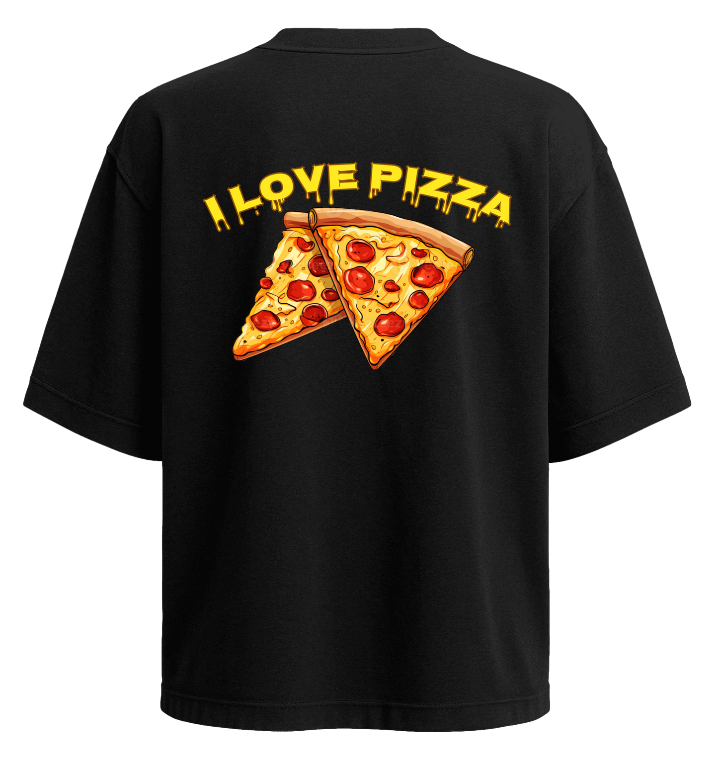 I LOVE PIZZA polera oversize