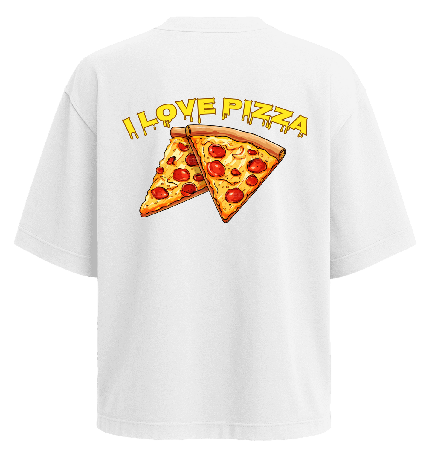 I LOVE PIZZA polera oversize