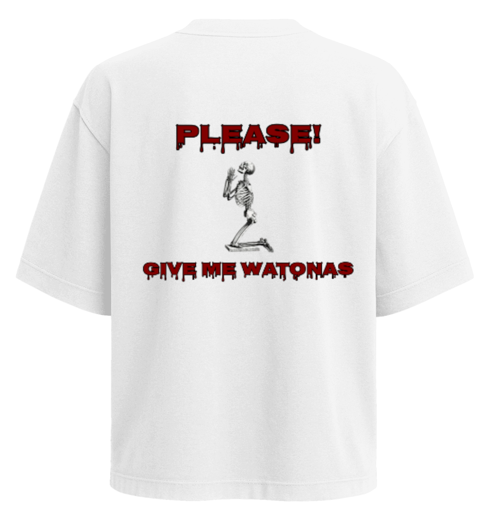 I LOVE WATONAS polera Oversize 280grs